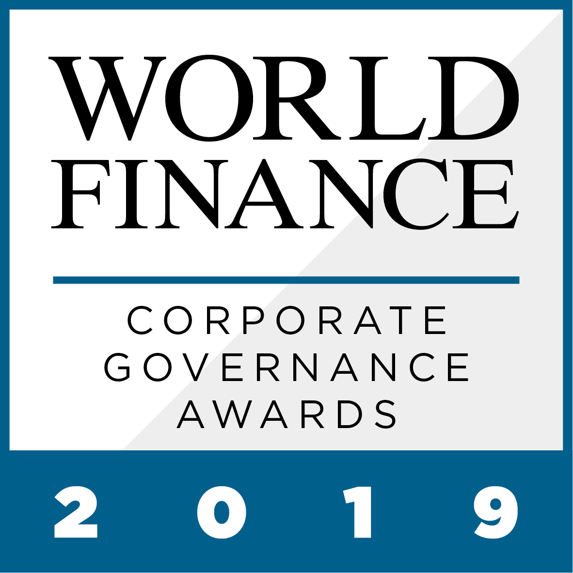 With board members set to face increasing scrutiny from investors in 2019, the World Finance Corporate Governance Awards commend companies with a proven track record of excellence in governance