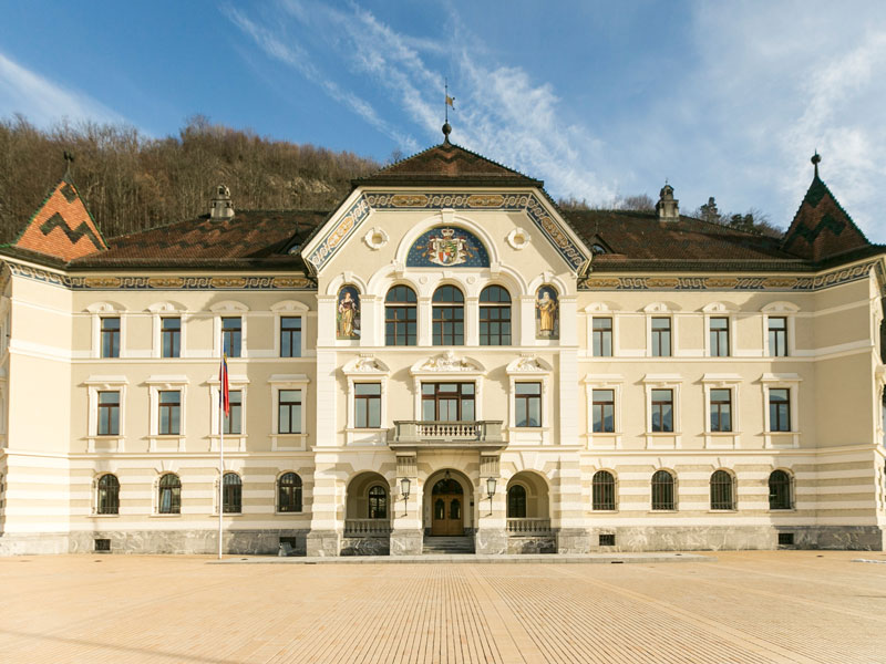 Parliament Building In Vaduz, Liechtenstein. Following the roll-out of CRS, it is more crucial than ever for firms in the country to seek out expert legal advice on taxation