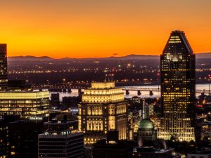 Montreal skyline, Canada