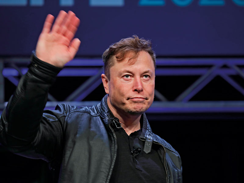 Elon Musk, currently the second richest person in the world