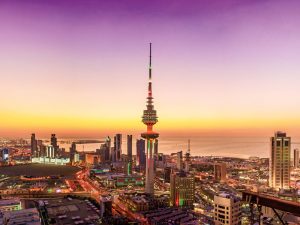 The Liberation Tower in Kuwait City, Kuwait