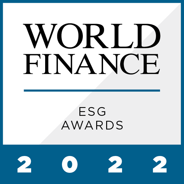 Please see below the full list of the ESG Awards 2022, as awarded by World Finance magazine